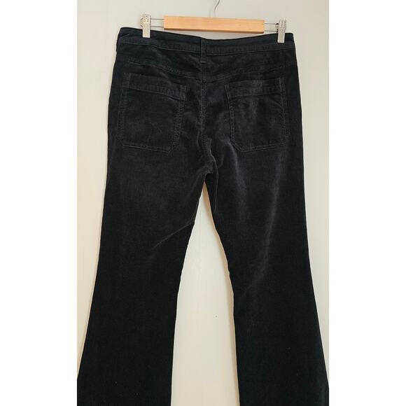 Pilcro Corduroy  Pants, The Icon, Blue, Flare, Womens Sz 30 New - Picture 9 of 14